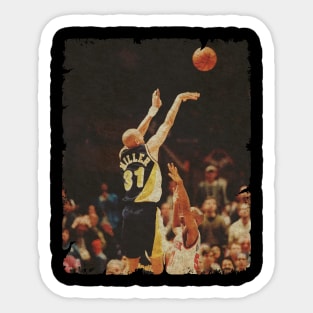 That Reggie Follow Through - Reggie Miller Sticker